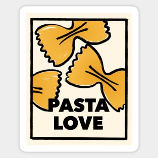 Pasta Love Italian Food Sticker